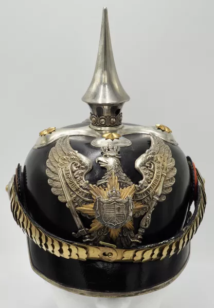Oldenburg 19th Dragoon Officer Pickelhaube Visuel 1 principal